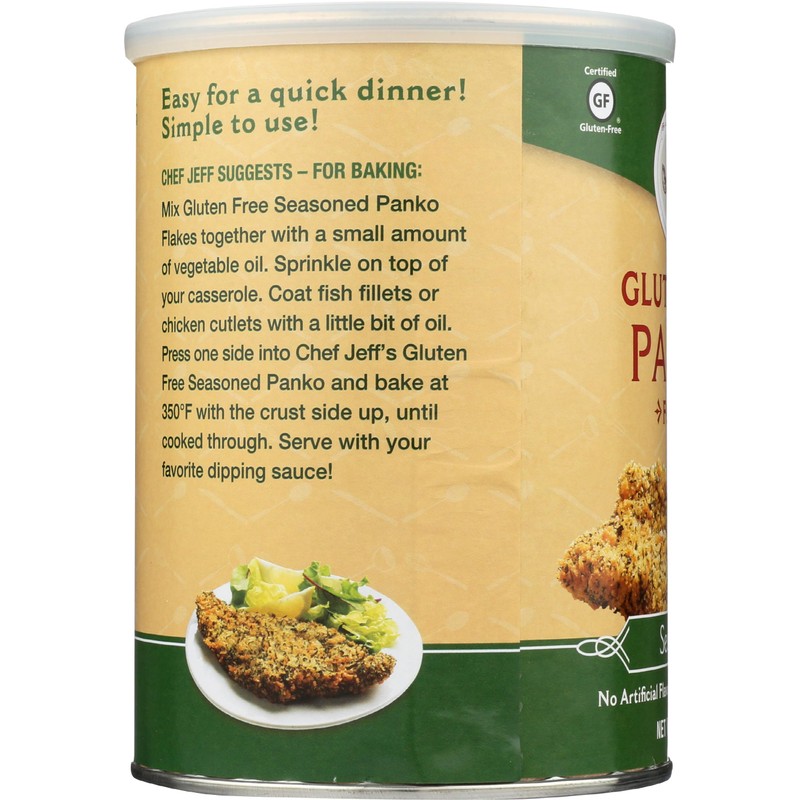 Jeff Nathan Creations Chef Gourmet Panko Seasoned Gluten Free, 14