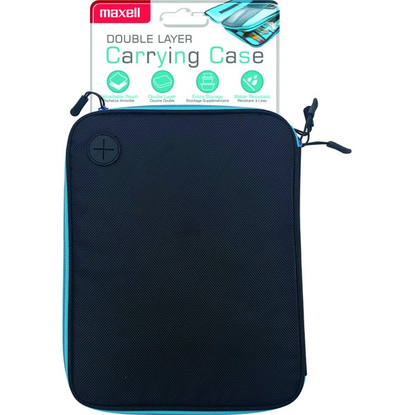 Maxell Organized Double Layer Charging Case - 6 Elastic Bands,