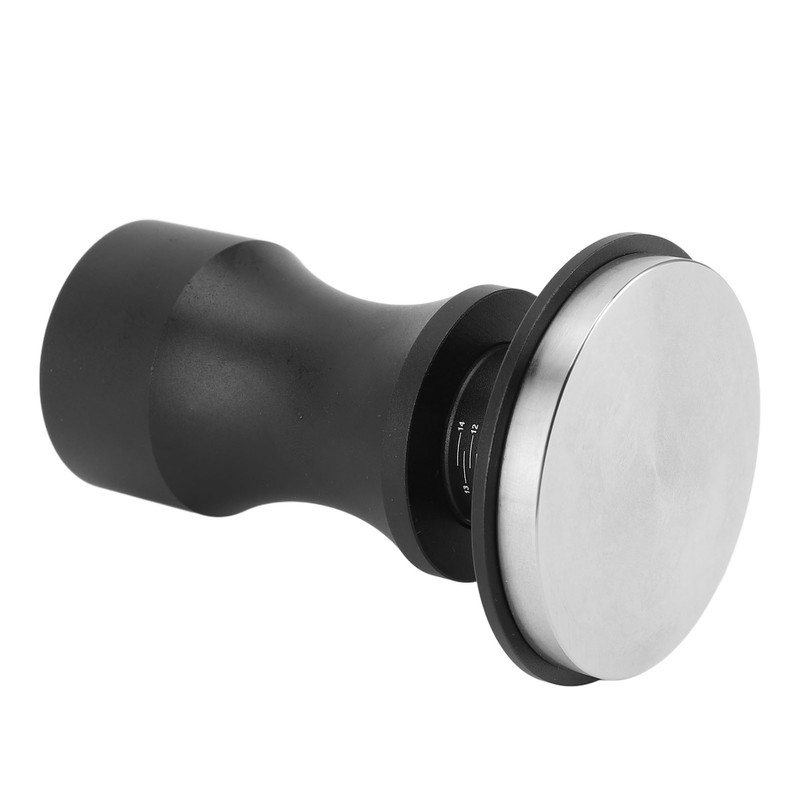 Coffee Tamper Adjustable Depth Spring Loaded Coffee Tamping Tool with