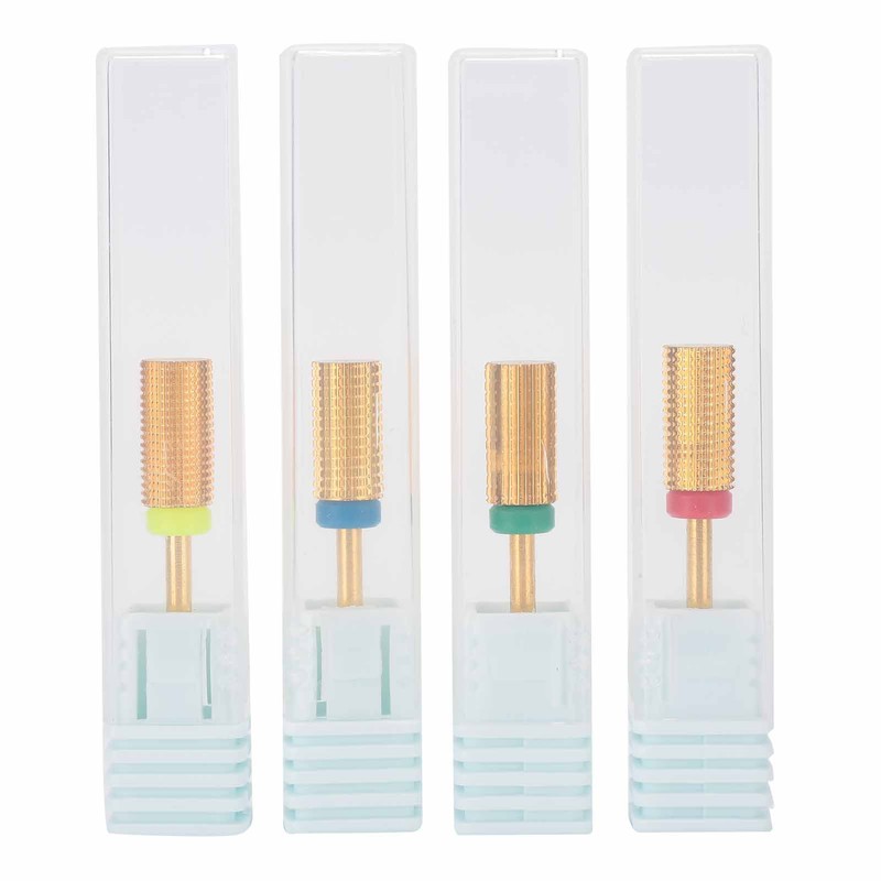 4pcs Nail Art Manicure Drill Bits Electric Grinding Machine Tool