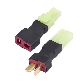 T Plug 1 Pair Male Female to Mini Female Male Adapter