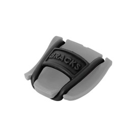 Shoe Lace Lock Clip, Innovative for all shoes, Easy and Effective, 1 Pair, Bracks 30 Colours - Grey -