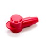 Powermaster Battery Terminal Boot, Top Post Cover, Rubber, Red, Each