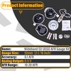 Wideband UEGO Air/Fuel Ratio Gauge 52mm (2-1/16”) with 4.9 LSU