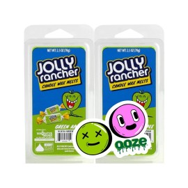 Jolly Rancher Green Apple Scented Wax Melts - 5oz of Candy Wax Melts - 16 Cubes