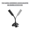 LANDIBO USB Microphone，Adjustable gooseneck Mini for Laptop/Desktop Computers Microphone for