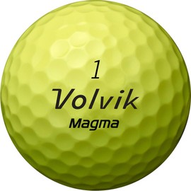 Volvik Magma Yellow Golf Balls (One Dozen)