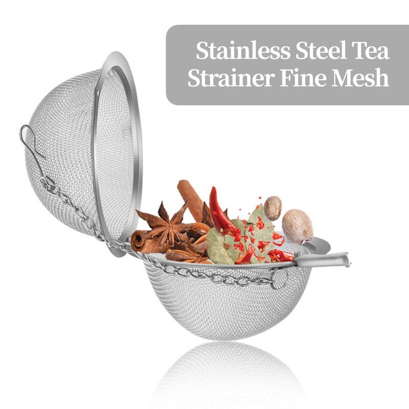 Mulaibdin 5 Pack Tea Strainer, Tea Infuser for Loose Tea,