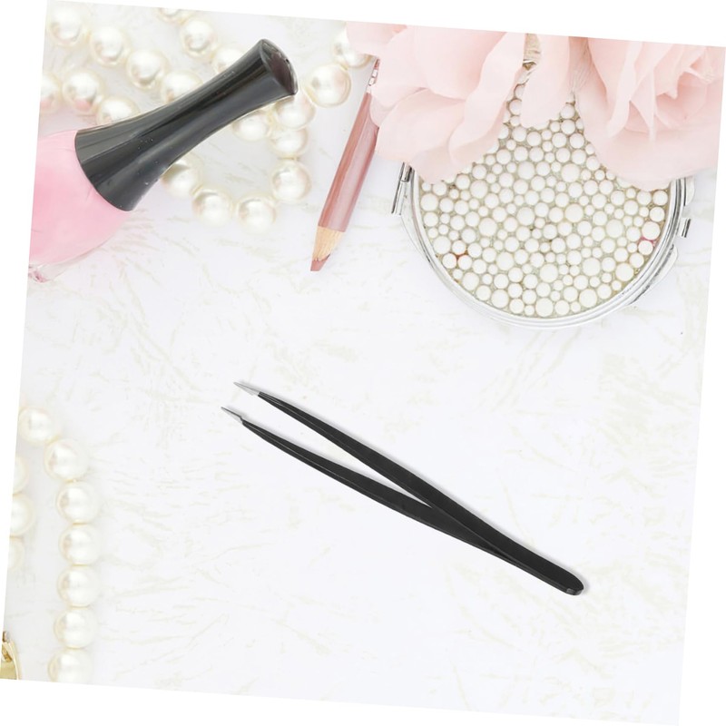 Baluue Precision Pointed Tweezers for Ingrown Hair Stainless Steel Eyebrow