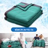 Winuoyang Cooling Blanket for Night Sweats, Breathable Lightweight Blanket for