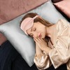 Adubor Silk Pillowcase for Hair and Skin with Hidden Zipper,