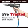 Steelman 50-Foot x 3/8-Inch ID Rubber Air Hose for Pneumatic
