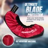 Winnwell Premium Skate Guards (Youth/Small, Red) Protective, Cut-Resistant, Water-Resistant Covers