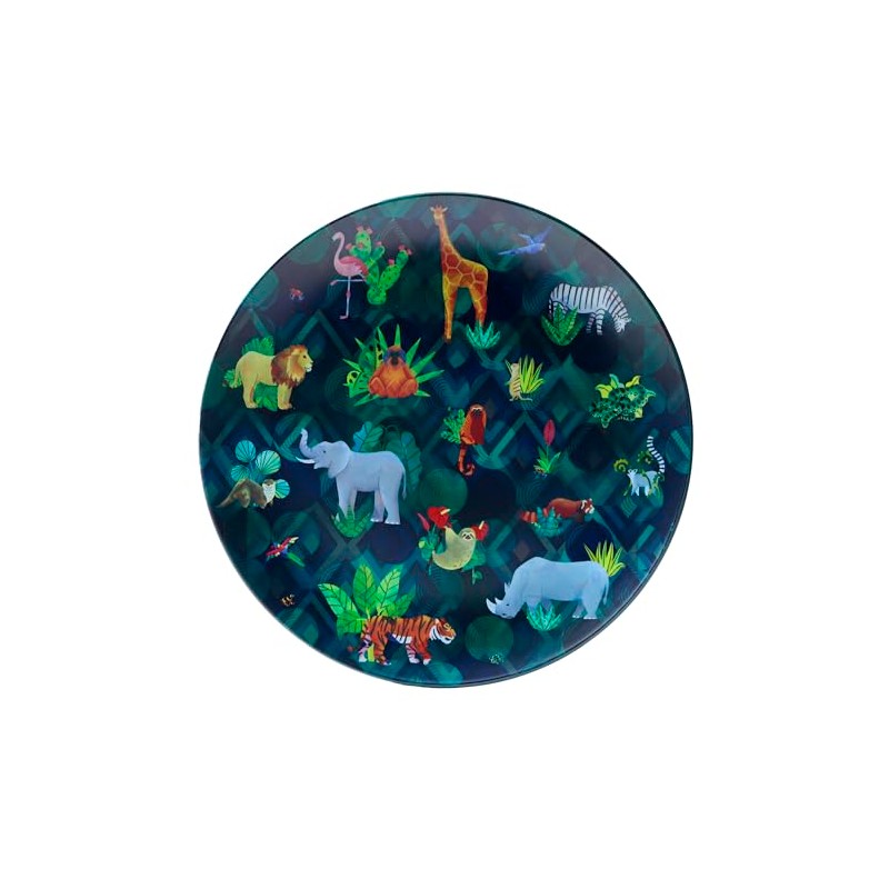 Puckator RPLAT03 Animal Kingdom Set of 4 Recycled Plastic Bottles