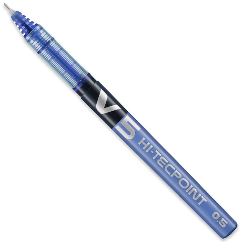 Pilot V5 Hi-Tecpoint Rollerball Pen - Fine 0.5mm Nib Tip