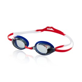 Sporti - anteojos antifog S2 Jr. - Lente ahumada/marco rojo blanco y azul