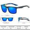 VIAHDA Polarized Sunglasses for Men Fishing Driving Running Sports Glasses