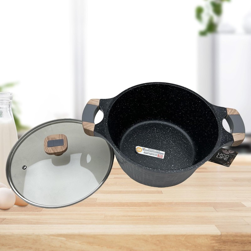 UCC LIFE Kitchen Cookware Set, 22 Pieces