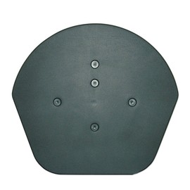 1 x Grey Klober Domed End Cap - Uni-Dry or Uni-Click - Mortar Free end Tile for Gable/Apex Roof.