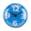 GOTOTOP Clock with Suction Cup Wall Clock for Bathroom Mini