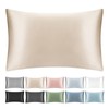 SILKTALE 100% Mulberry Silk Toddler/Travel Pillowcase,Both Sides 19MM Small Silk