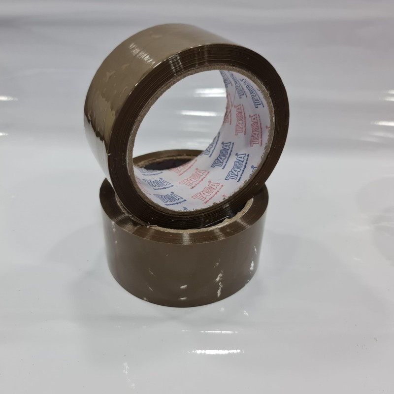 TAHA 2X Rolls Of Strong Brown 48mm X 66M Parcel