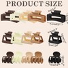 Hair Clip 8.5cm 15 Piezas Pinzas Cabello Mujer