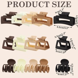 Hair Clip 8.5cm 15 Piezas Pinzas Cabello Mujer