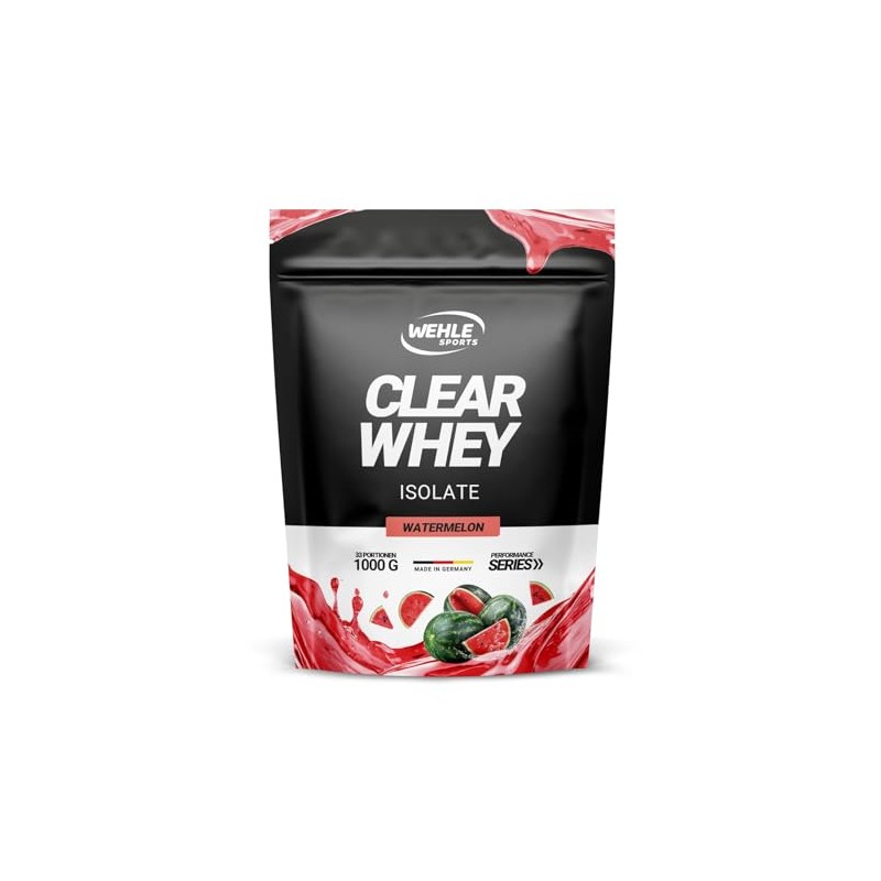 Wehle Sports Clear Whey Protein Pulver 1 kg - Isolate