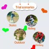 Ruliswong Niños Guante De Ciclismo De Medio Dedo Bicicleta De