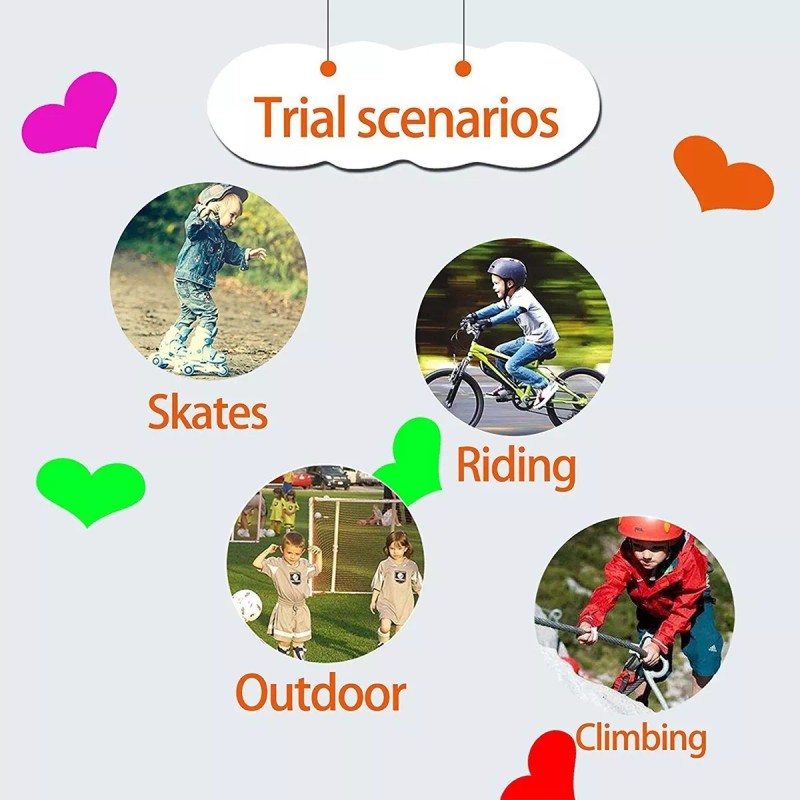 Ruliswong Niños Guante De Ciclismo De Medio Dedo Bicicleta De