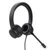 Trust HS-201 Computer Over Ear Headset Wired Stereo Black