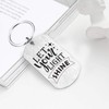 Let Your Light Shine Keychain Religous Faith Gifts Christian Bible