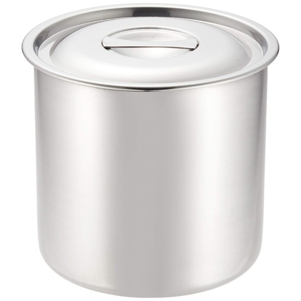 EBM 18-8 Kitchen Pot/Small Pot, 4.7 inches (12 cm), Handless