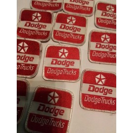 Vintage "Dodge"  Dodge Trucks Patch NOS. Iron Or Sew On