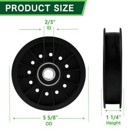 TENGMUJX 109-8076 Original Equipment OEM Idler Pulley Compatible with E-Series Lazer Z Lazer Z Lazer Z AS Lazer Z Z-Series S-Series Lazer Z X-Series Lazer Z Z-Series Lazer Z