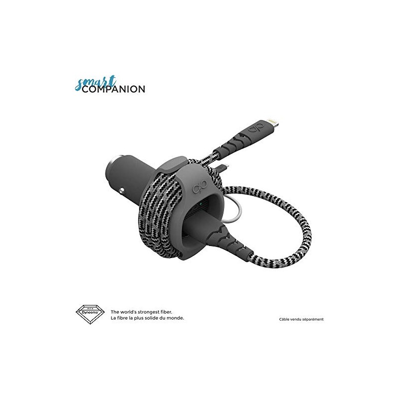 BigBen Connected Car Charger with 2 USB Ports 4.8A