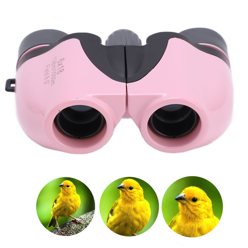 ZIYOUHU 6x18 Binoculars for Kids Mini Portable High Definition Binocular