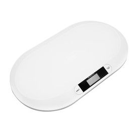 Baby Scale Newborn Scale for Weighing Babies, Rabbits, Cats, Dogs up to 20 kg/ 44 lbs, Automatic Shut Off Puppy Weighing Scale Pet Weight Scale with Overload Indicator