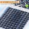 PHKERATA 12mm Wispy Lash Clusters Natural Cluster Eyelash Extensions DIY