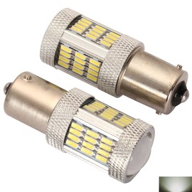 2pcs Super Bright 15 LED SMD Light Bulbs High Power 1156 BA15S Car Light Bulbs Auto Replacement Lighting L279