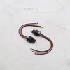 ECSiNG Pack of 2 3-Pin Parking Sensor Plug Replacement Pigtail