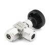 TAISHER 1PCS 304 Stainless Steel Compression Tube Square 90 Degree