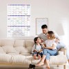 BooQool Large Dry Erase Calendar for Wall - Undated 3
