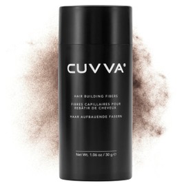 CUVVA CUVVA Hair Building Fibers (30g) - Instantly Fill in Fine and Thinning Hair to Create a Thicker, Fuller Look - 10 Different Shades for Men & Women - Light Brown