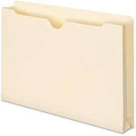 (3 Pack Value Bundle) SMD76540 File Jackets, 2-Ply Top, 1 1/2" Accordion Expansion, Lgl, 11 Pt. Manila