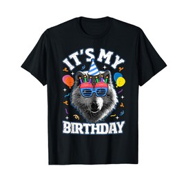 It's my Birthday Wolf for Wolves Themed Birthday T-Shirt