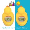 Medikids Duck Bath Thermometer - Waterproof, Color-Coded Display, Quick-Read, Energy