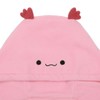 Bioworld Novelty Beanie 3D Axolotl Hood with Chin Ties Beanie
