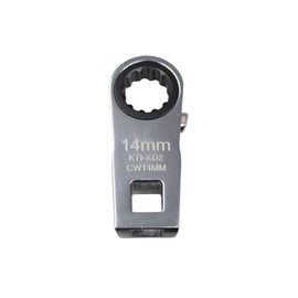 K Tool International Ratcheting Crowfoot Wrench 14mm 3/8 Inch Drive